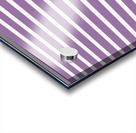 Violet Stripes Acrylic print