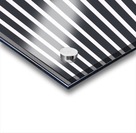 CHARCOAL Stripes Acrylic print