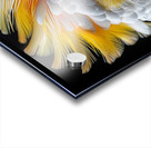 Furry Yellow Cockatoo Acrylic print