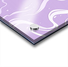 Lavender Liquid Marble Acrylic print