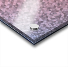 Baby Pink Glitter Pattern Acrylic print