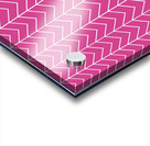 Pink Chevron Pattern Acrylic print
