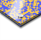 Navy Blue Geometric Acrylic print