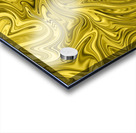 Gold Liquid Marble Acrylic print