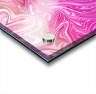 Rainbow Liquid Marble Acrylic print