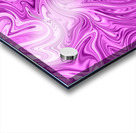 Purple Liquid Marble Acrylic print