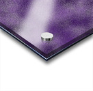 Indigo Metallic Foil Acrylic print