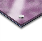 Violet Metallic Foil Acrylic print