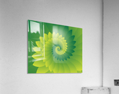 Shiny Greeny Art Acrylic Print