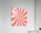 Flower Spiral Pattern  Acrylic Print