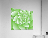 Greeny Floral Acrylic Print