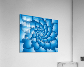 Flower Swirl Pattern  Art Acrylic Print