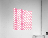 Pink Seamless Pattern Artwork Acrylic Print