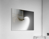Abstract White & Black Art Acrylic Print