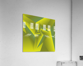 3D Triangle Pattern Art Acrylic Print