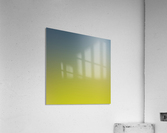 Green Gradient Background Acrylic Print