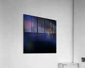 Blue Blurred Gradient Background Acrylic Print