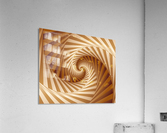 3D EFFECT Spiral Pattern Acrylic Print