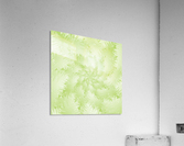 Green Snowflake Acrylic Print