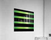 GREEN PEPPER STRIPE Acrylic Print