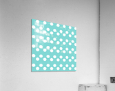 MINT Polka Dots Acrylic Print