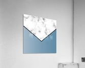 ABSTRACT GREY MODERN MARBLE Acrylic Print