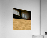 ABSTRACT GOLD GLITTER Acrylic Print
