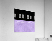 ABSTRACT PURPLE GLITTER Acrylic Print
