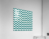 MYRTLE CHEVRON Acrylic Print