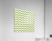 OLIVE CHEVRON Acrylic Print