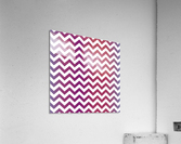 GRADIENT CHEVRON Acrylic Print