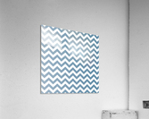 GREY  CHEVRON Acrylic Print