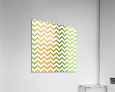 PEAR CHEVRON Acrylic Print