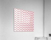 RED SHADE CHEVRON Acrylic Print