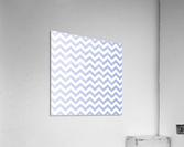 LAVENDER CHEVRON Acrylic Print