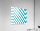 WATER COLOR CHEVRON Acrylic Print