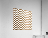 POTATO CHEVRON Acrylic Print