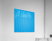 Blue Pearl Pattern Acrylic Print