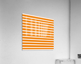 APRICOT Stripes Acrylic Print