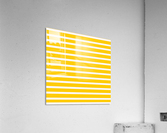 Yellow  Stripes Acrylic Print