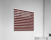 Peach Stripes Acrylic Print