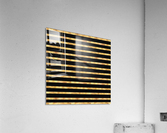 Royal Glitter Stripes Acrylic Print