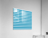 SHUTTER BLUE Stripes Acrylic Print