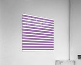 Violet Stripes Acrylic Print