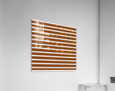 CLAY Stripes Acrylic Print