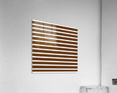 CARAMEL Stripes Acrylic Print