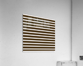 COFFEE Stripes Acrylic Print