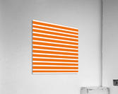 CARROT Stripes Acrylic Print
