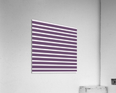 GRAPE Stripes Acrylic Print