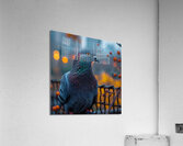 Lonely Pigeon Acrylic Print